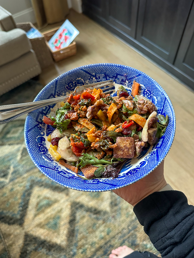 Leftovers for lunch | Visit to Hillsborough