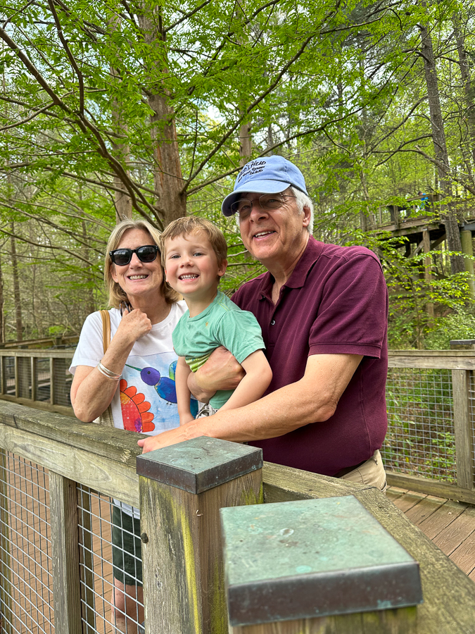 Birch with grandparents