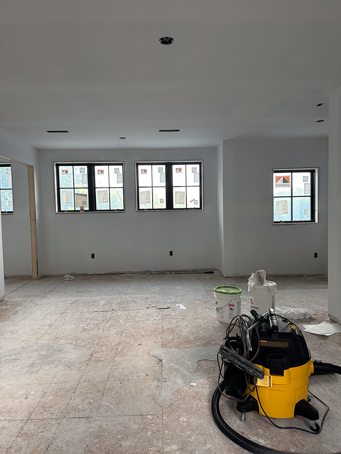 House Update: Hanging The Drywall