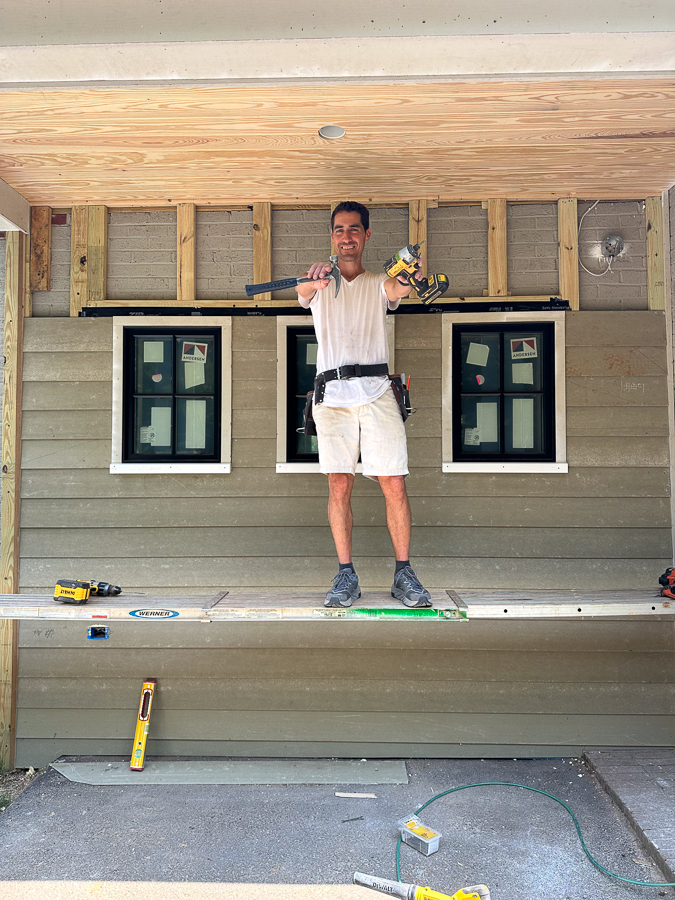 House Update: Hanging The Drywall