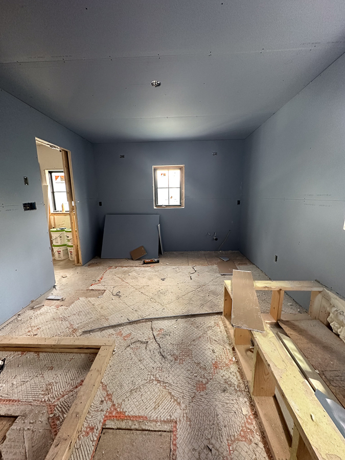 Bathroom with Drywall