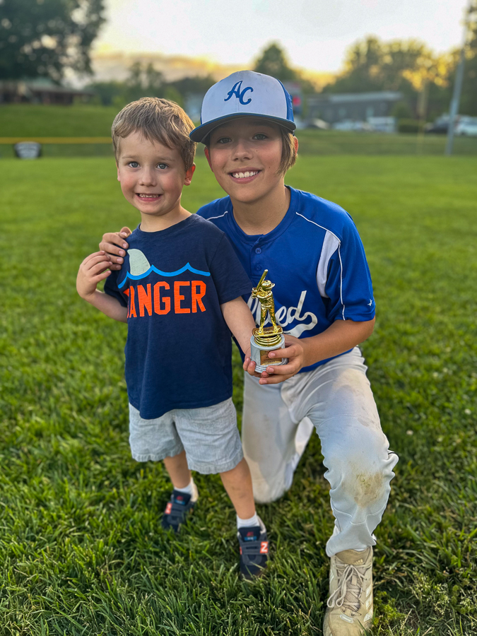 kids baseball game
