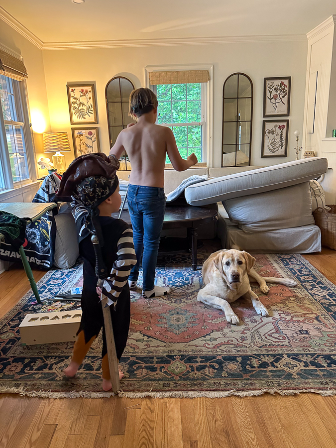 Life With Boys at home