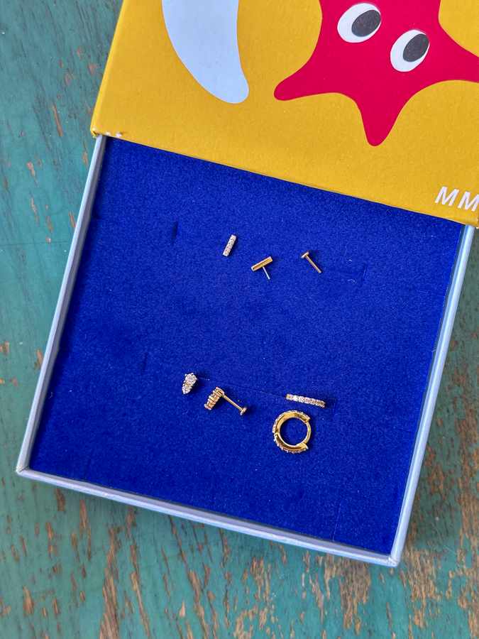 nap earrings from Maison Miru