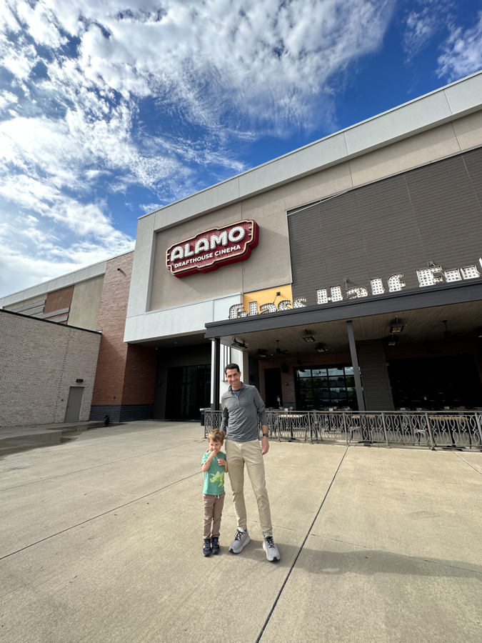 took Birch to his first movie