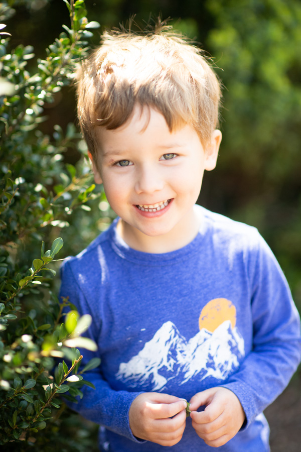 Birch smiling