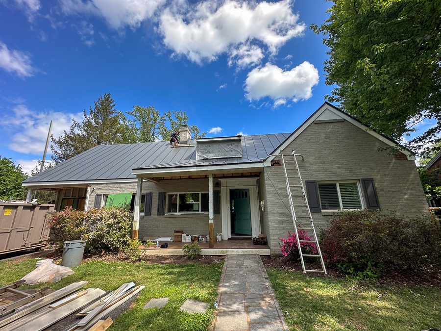 Our New Metal Roof