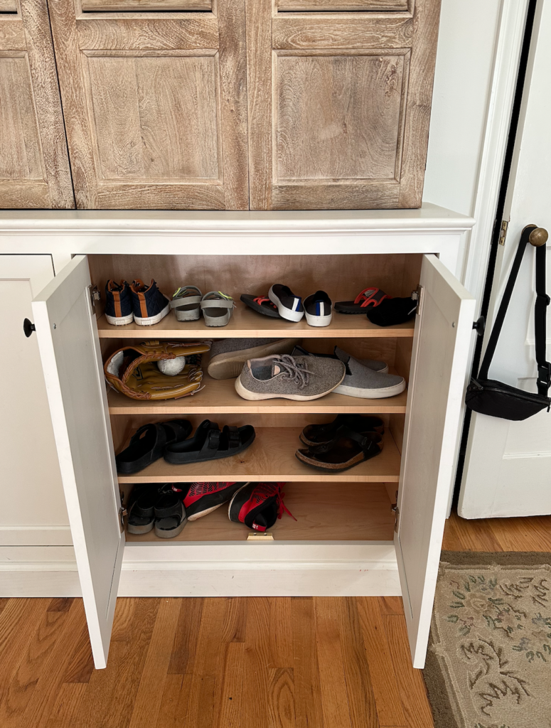 shoe storage