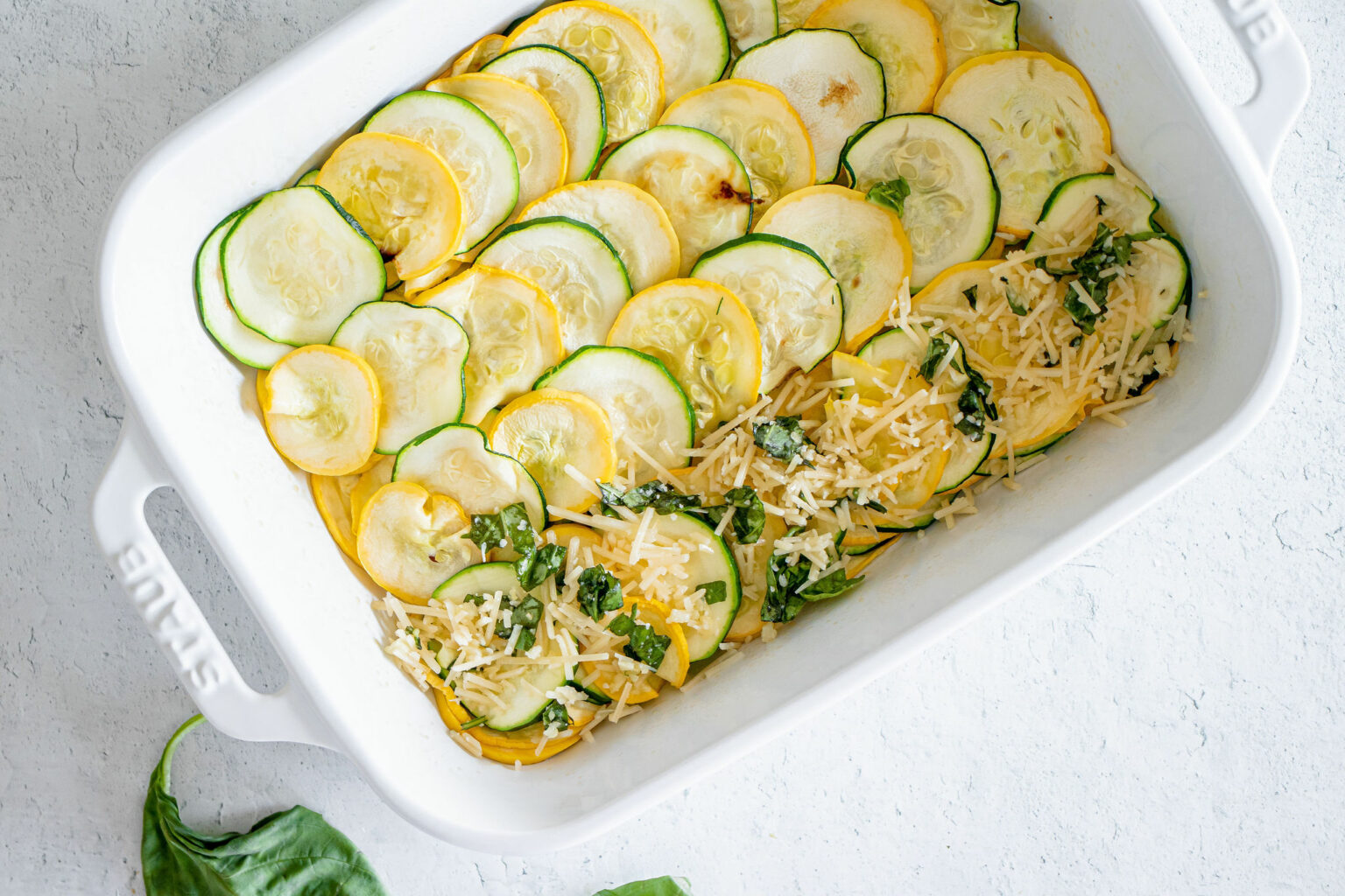 Assemble casserole in pan