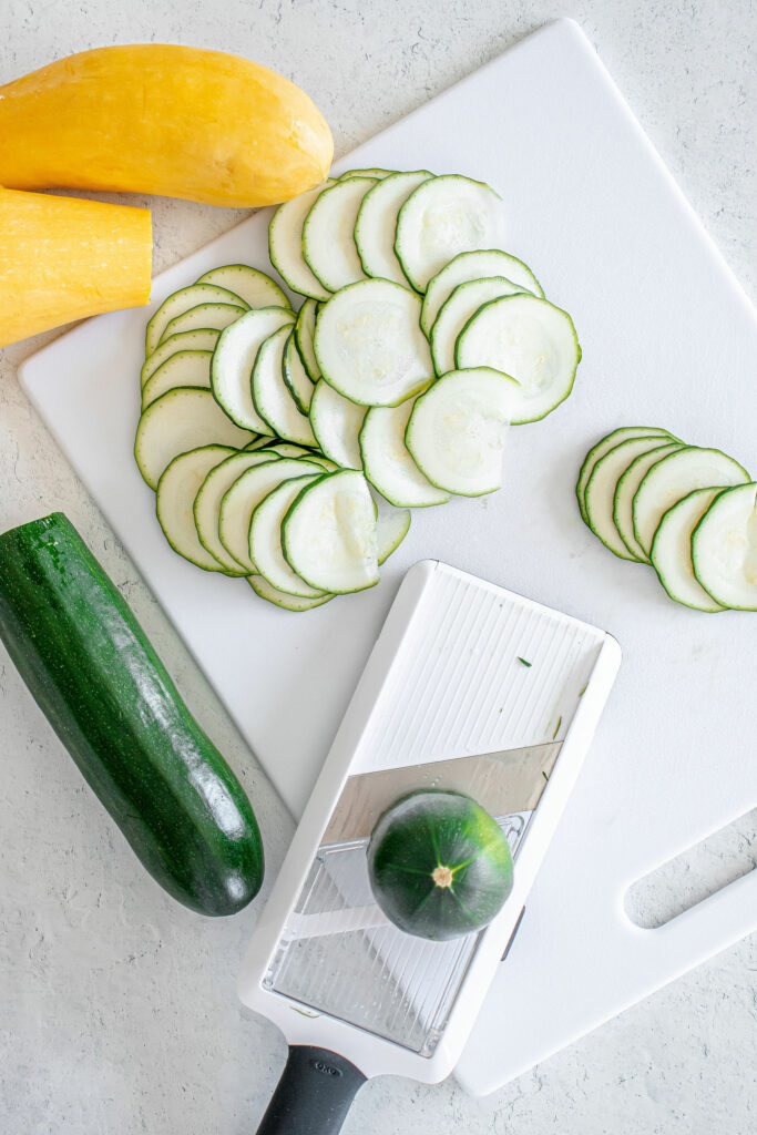 Slice the squash