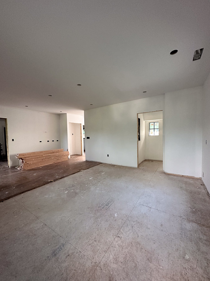 one coat of paint
