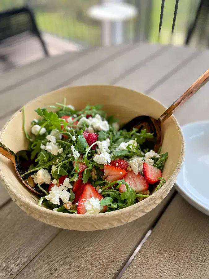 Arugula Goat Cheese Salad