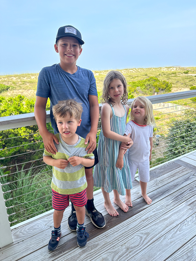 Bald Head Island 2023 with cousins