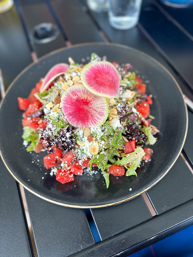 Quinoa watermelon salad