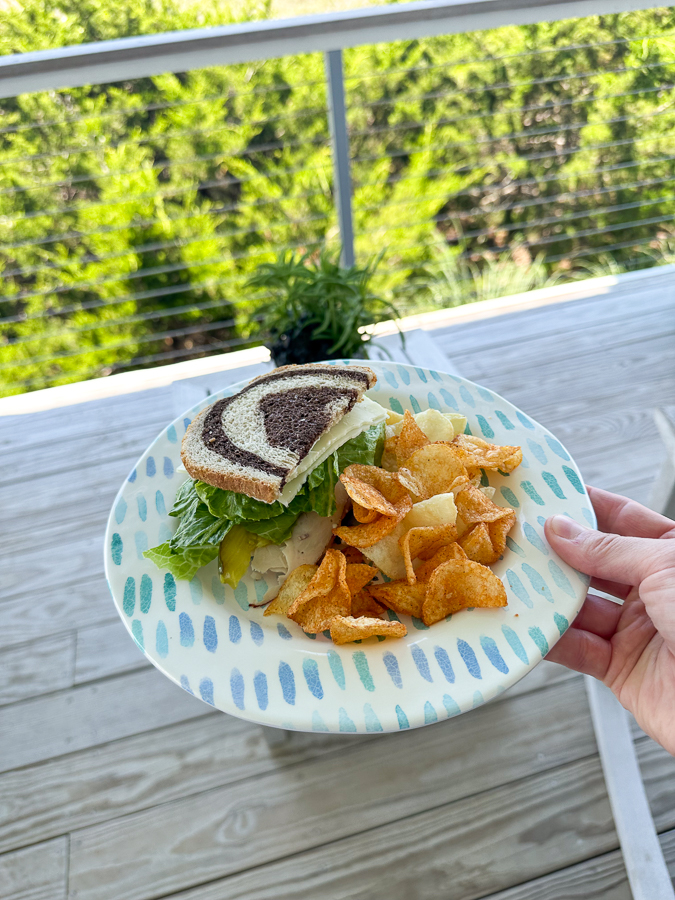 Classic beach sandwich