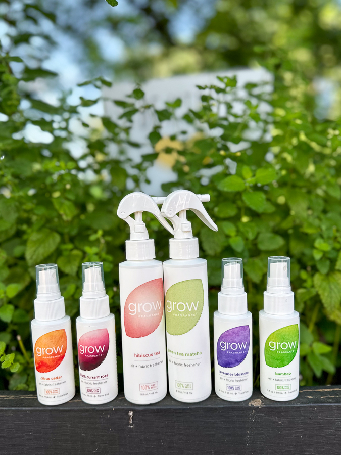Grow Fragrance Spray Scents
