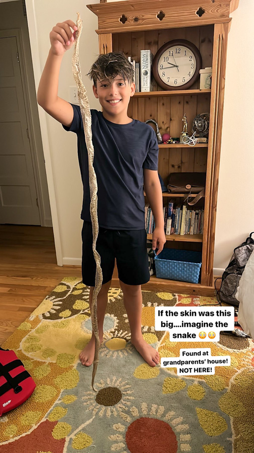 snake skin Mommy Camp