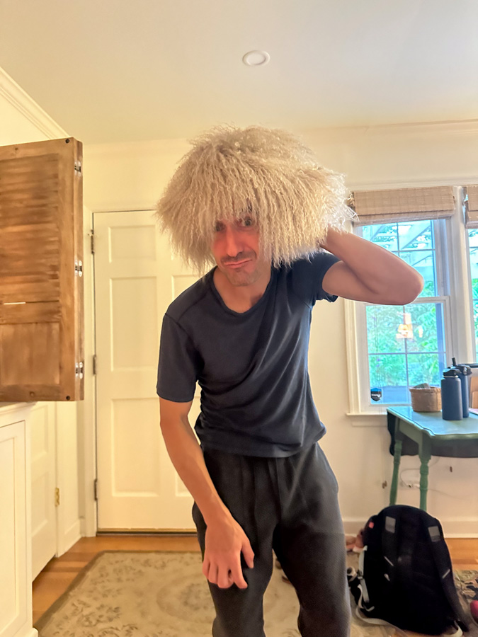 dad being goofy