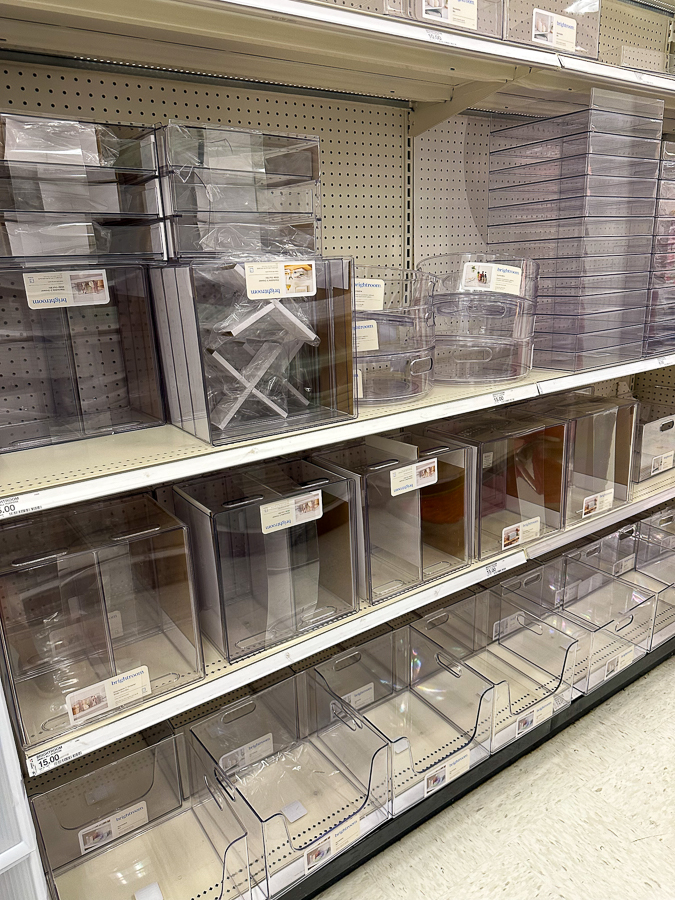 Pantry Organization Bins