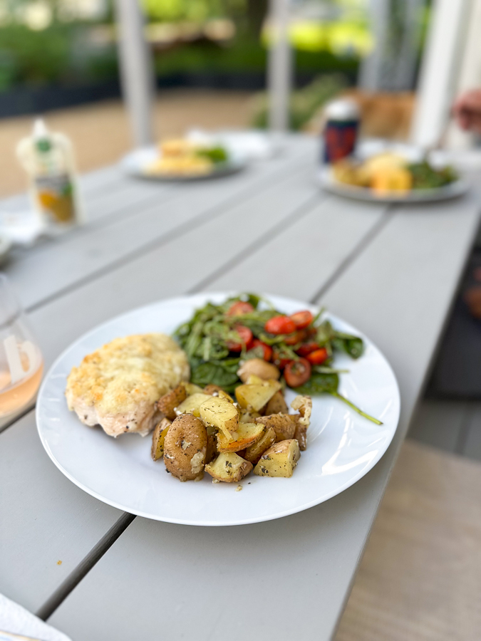 Blue Apron Chicken Dinner