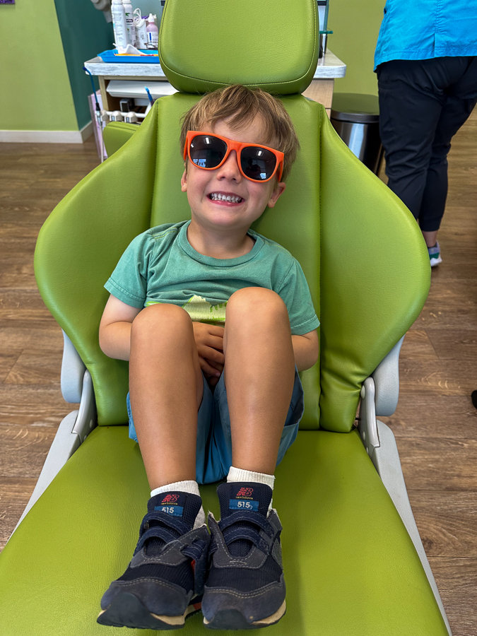 Mommy Camp dentist visit
