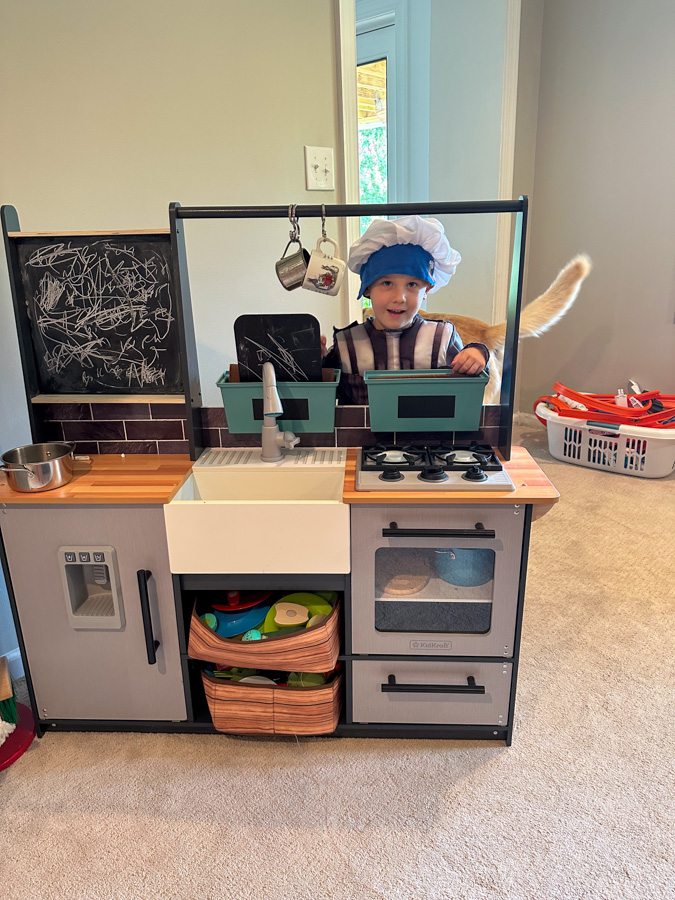 play kitchen | August Slipped Away