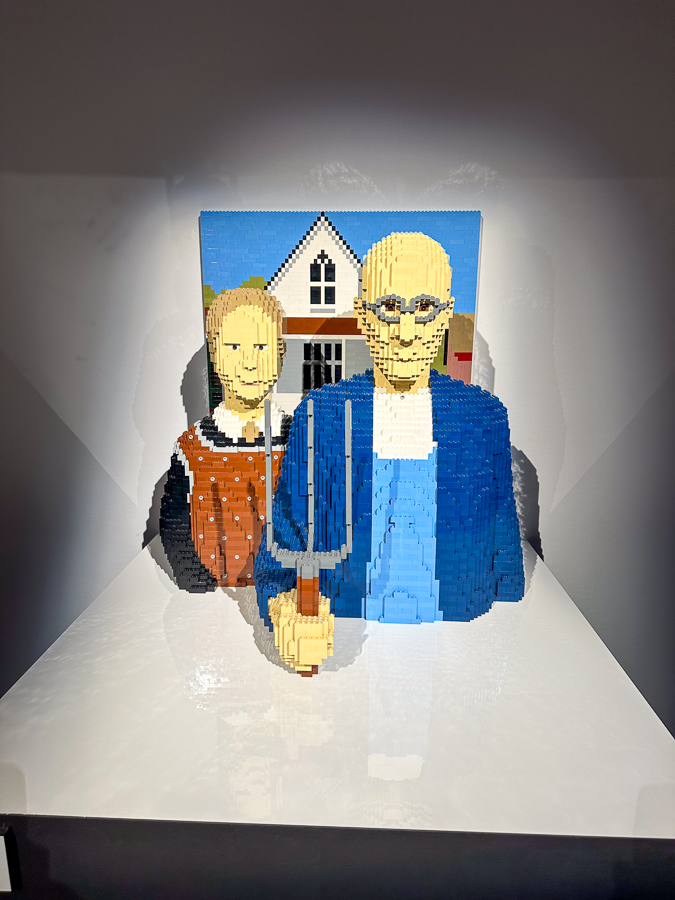 Art of the Brick exhibit