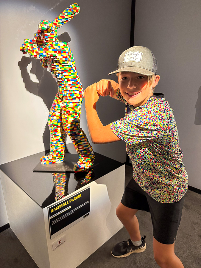 Lego baseball player