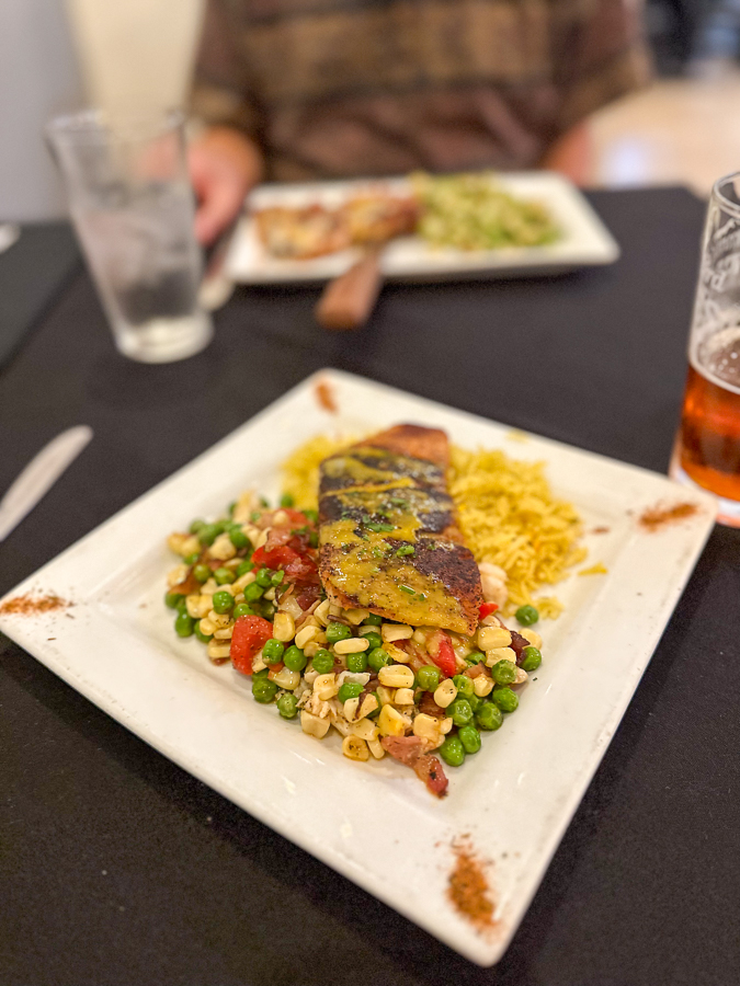 early dinner at Liberty Oak