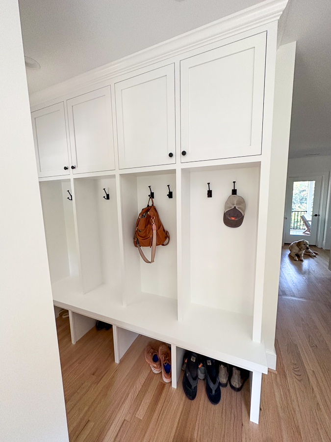 mudroom hooks | Moving Back In