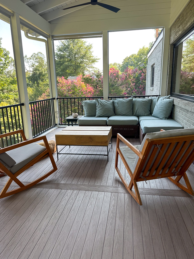 porch area | Moving Back In