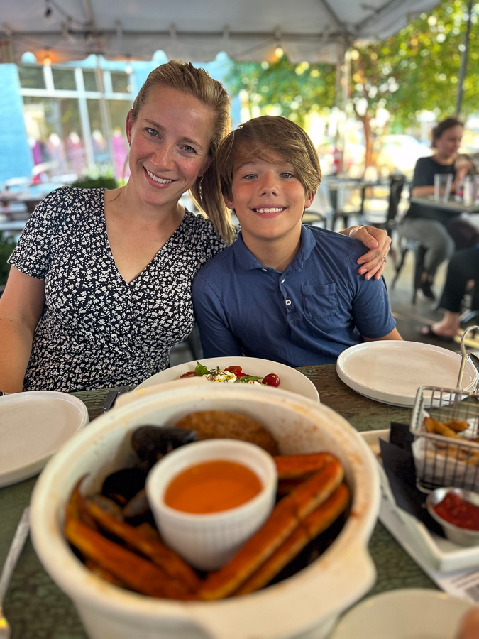 Dinner at Public