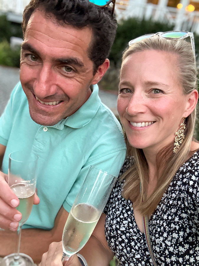 couple champagne | Longer Sleeves Needed