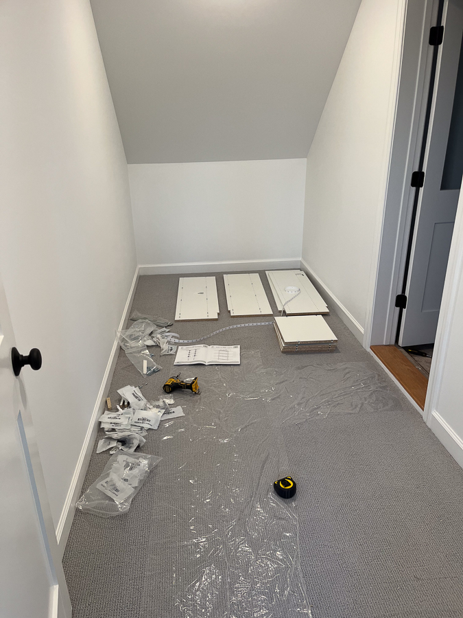 EasyClosets installation