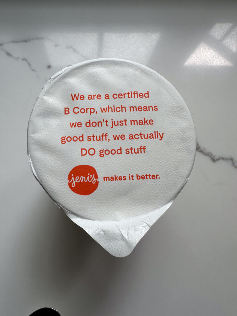 Jeni's Brambleberry Crisp ice cream