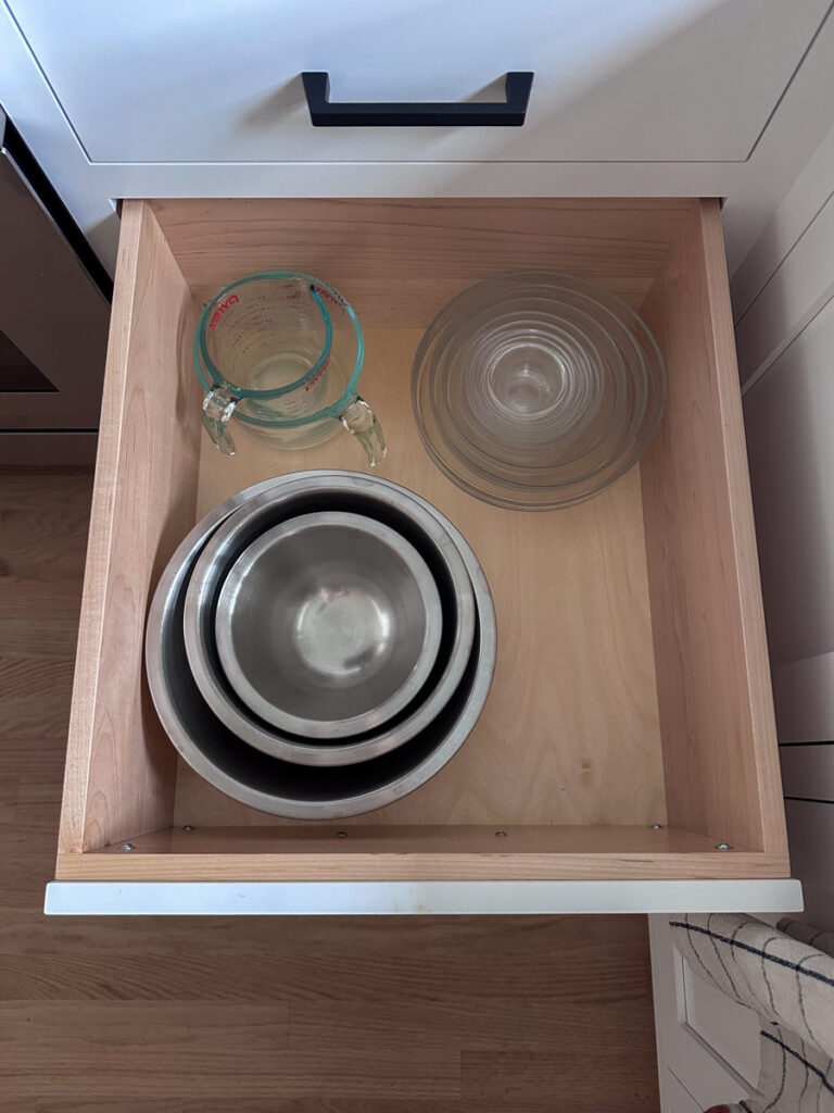 Mixing Bowl Drawer