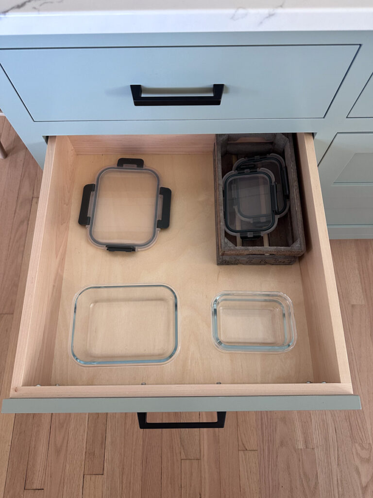 Food Storage Drawer | Ideas For Organizing Kitchen Drawers