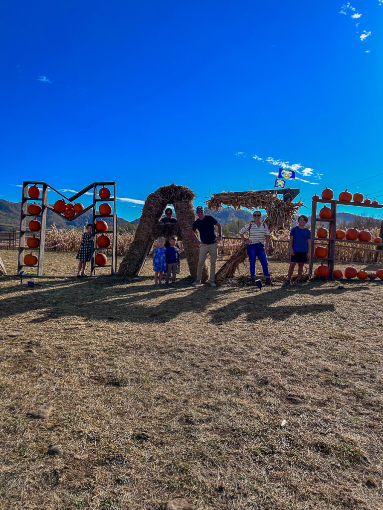 Corn Maze sign