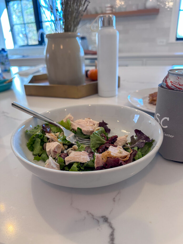 Rotisserie chicken salads