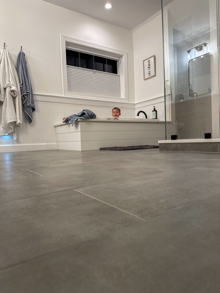 Primary Bathroom | New Home Surprises