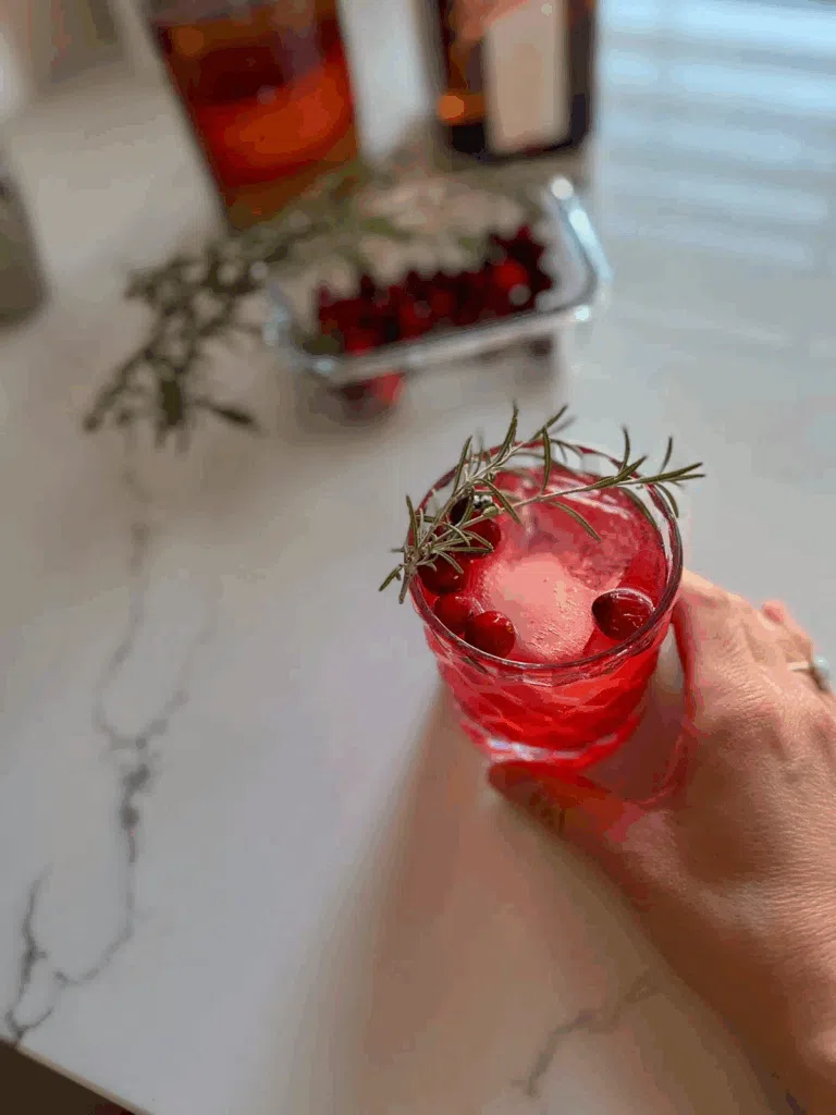 Christmas Cranberry Cocktail