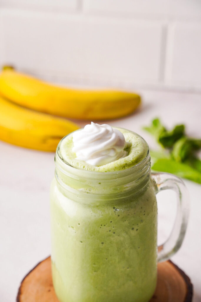 add smoothie garnish