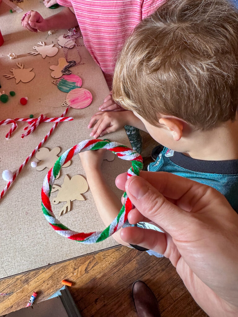 DIY ornaments activity | Seasons Greetings