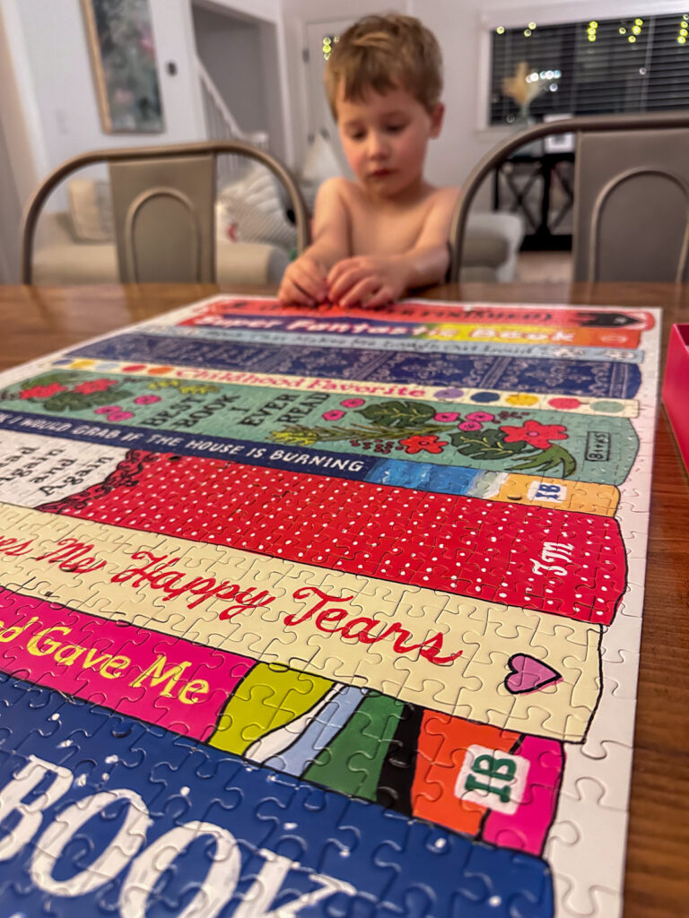 Book I never finished puzzle