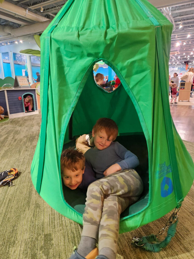 The Harrisonburg Children's Museum with kids