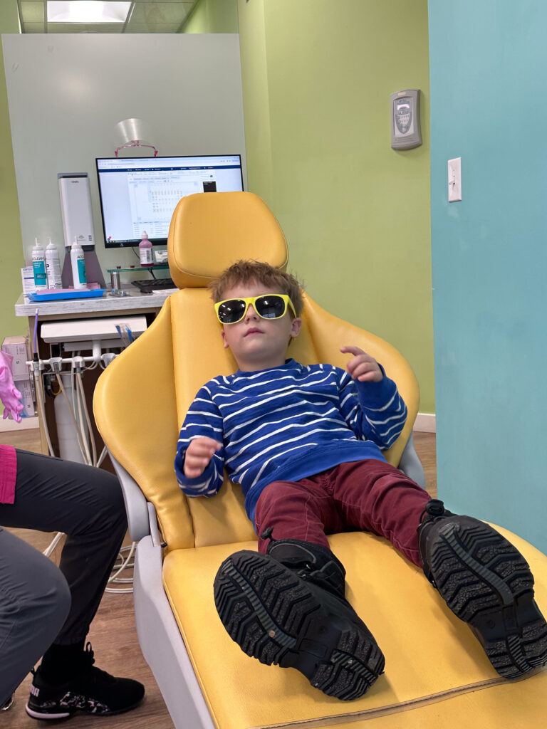 Going to the dentist