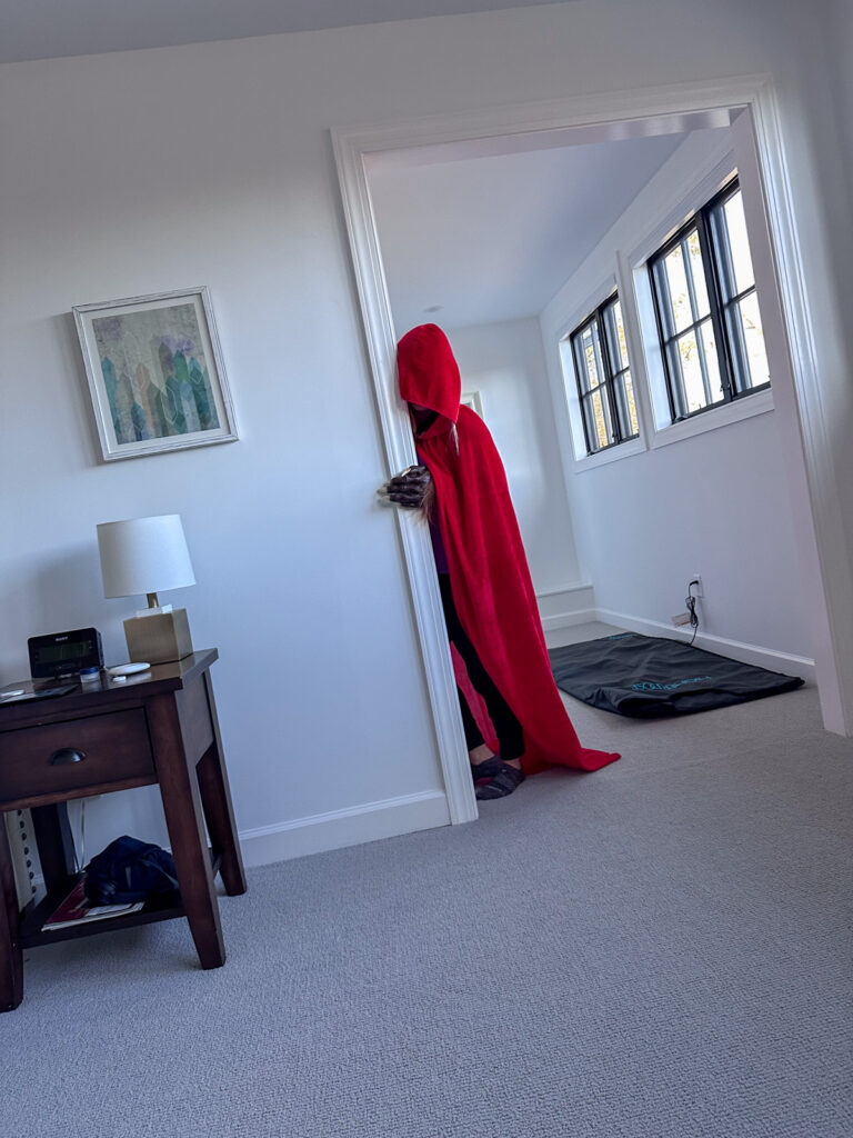 Those We Do Not Speak Of red costume