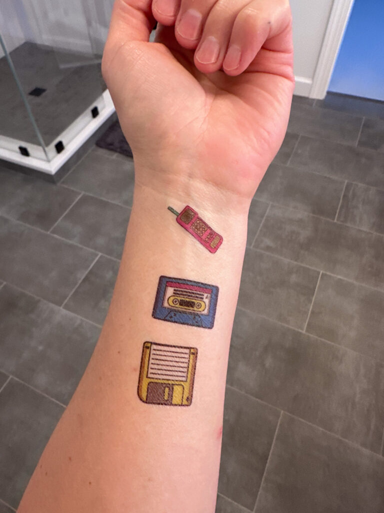 temporary tattoos