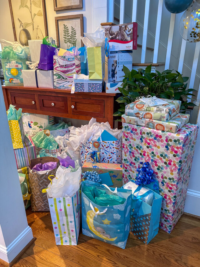 A Little Bunny Is Coming baby shower gifts