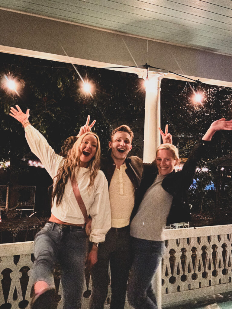 Southern Crescent with friends